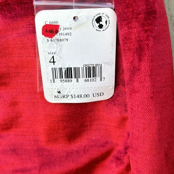 NWT Free People Walk With You Velvet Wide Leg Flare Trousers Sz 4 - Picture 7 of 11